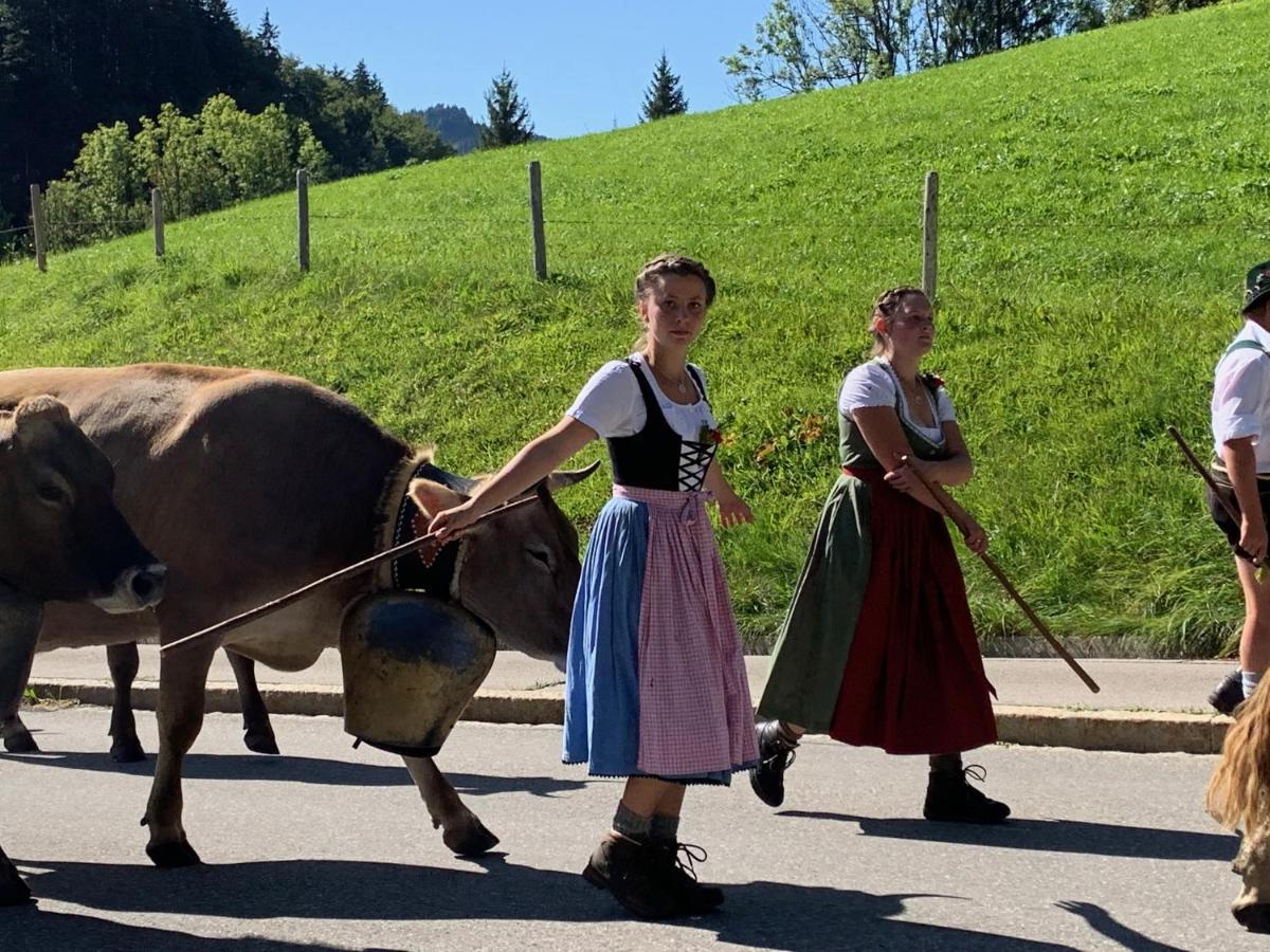 Alpenlaendischer Chic Oberstdorf Buitenkant foto