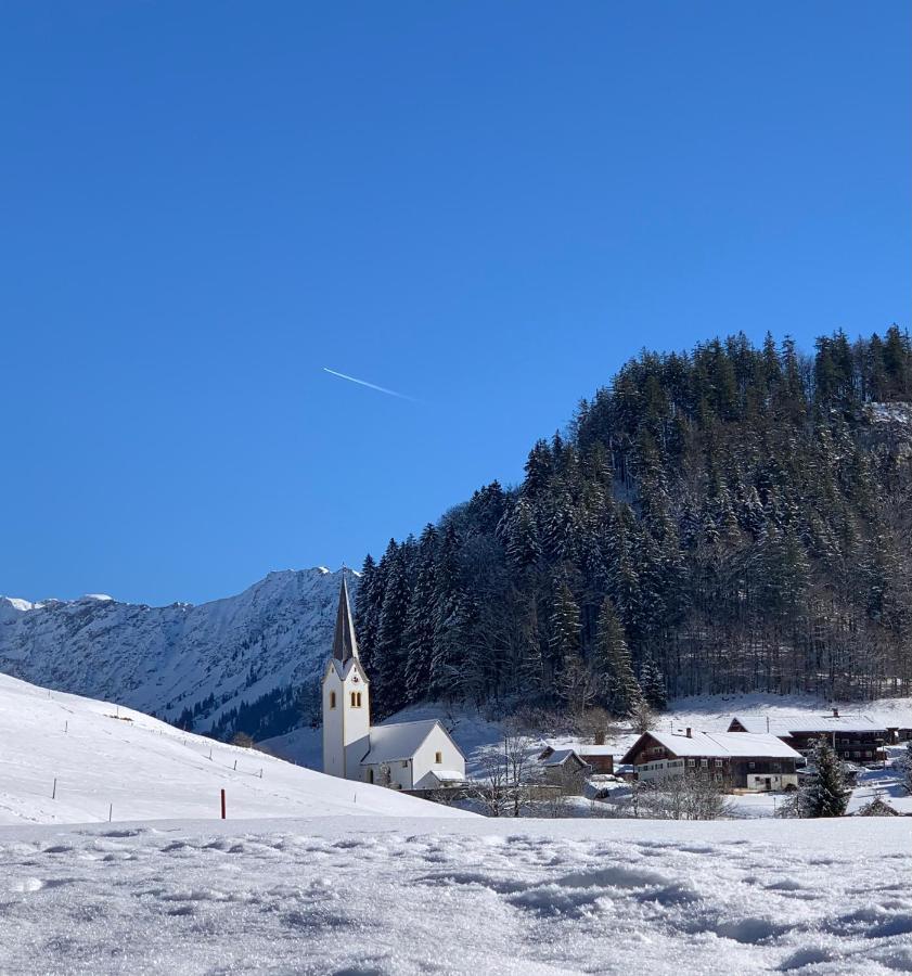 Alpenlaendischer Chic Oberstdorf Buitenkant foto